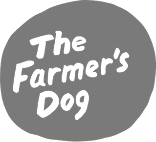 The #1 Photo Booth Rental on Long Island, NY 19 Photo booth rental Long Island - White handwritten text reading The Farmers Dog inside a solid gray irregular circle.